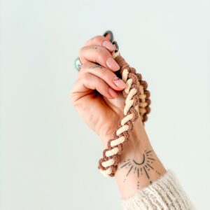 Porte-clé macramé bracelet04