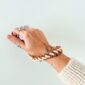 Porte-clé macramé bracelet05