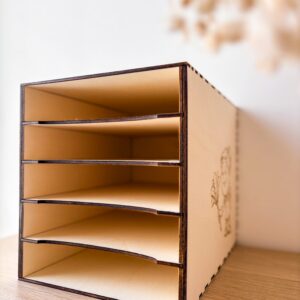 porte-document bois personnalisable