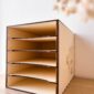 porte-document bois personnalisable