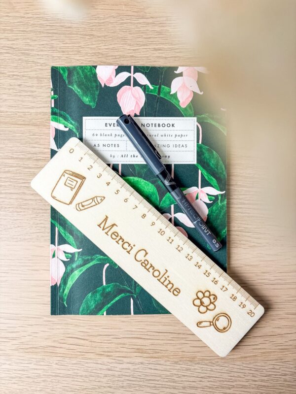 Règle en bois personnalisée03 Règle en bois personnalisée