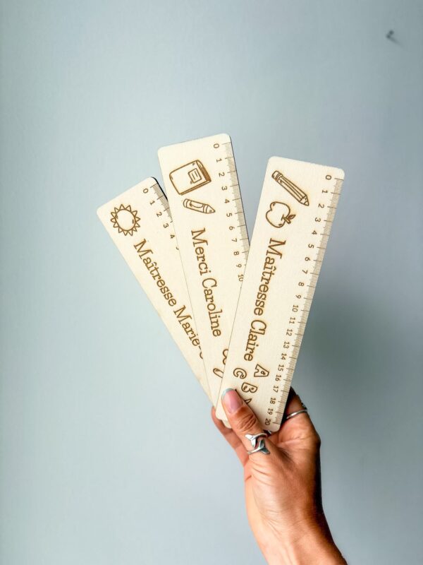 Règle en bois personnalisée04 Règle en bois personnalisée