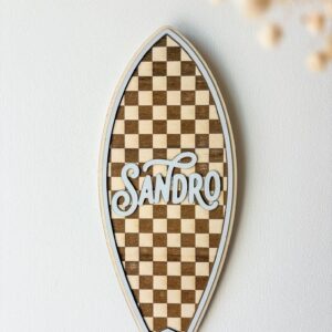 décoration surf bois