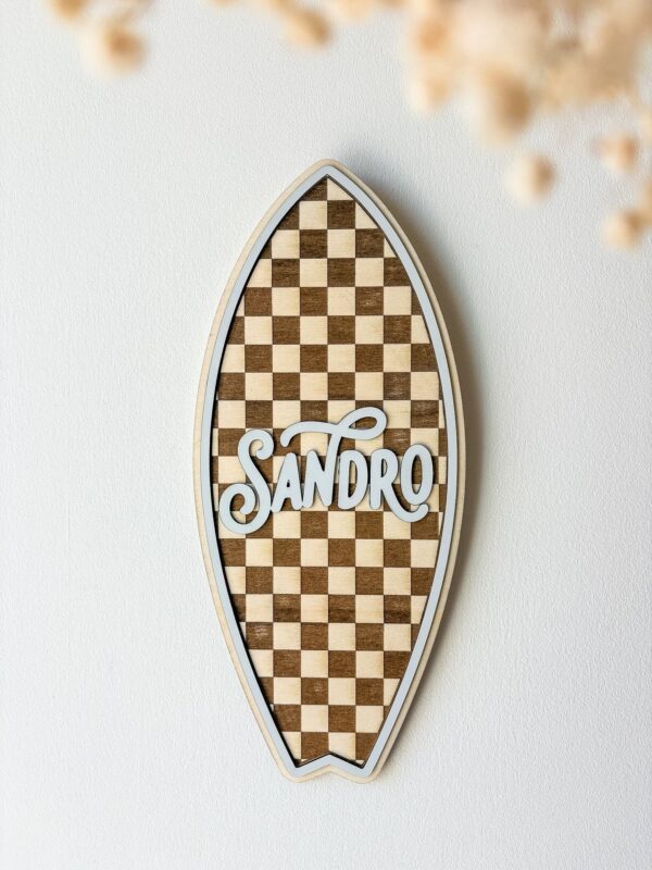 décoration surf bois