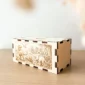tirelire en bois personnalisable dinosore