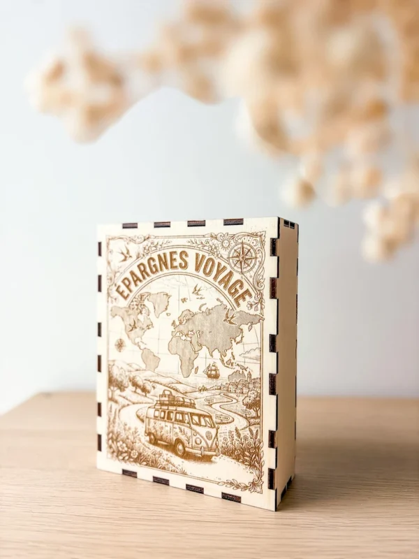 tirelire en bois personnalisable grande voyage_02 tirelire en bois personnalisable grande voyage_02