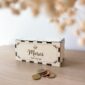 tirelire en bois personnalisable