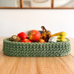corbeille fruits crochet