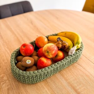 corbeille fruits crochet