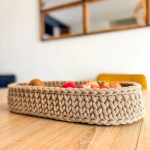 corbeille fruits crochet sable 05