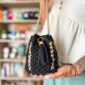 kit diy sac macrame boule