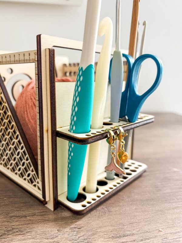 organisateur tricot crochet bois01 organisateur tricot crochet bois