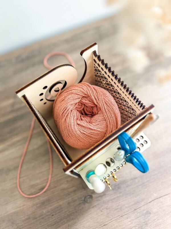 organisateur tricot crochet bois02 organisateur tricot crochet bois02