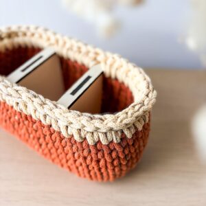 panier rangement crochet compartiments