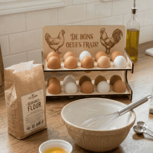 rangement oeufs bois personnalisable