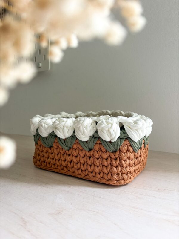 paniere-rectangulaire-crochet-fleurs