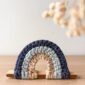 Prototype Arc-en-Ciel Macramé à Poser - Tons bleu_01