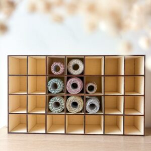 Rangement Bobines Bobbiny 1.5mm – Étagère en Bois_01