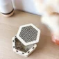 boîte hexagonale en bois personnalisable rangement