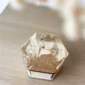 boîte hexagonale en bois personnalisable rangement