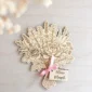 bouquet en bois personnalisé merci maîtresse 06