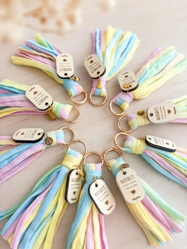 porte-clé grigri personnalisé
