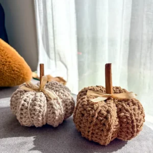 kit citrouille au crochet